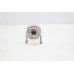 Ring 925 Sterling Silver Red Onyx Gem Stone Filigree Handmade Unisex E207